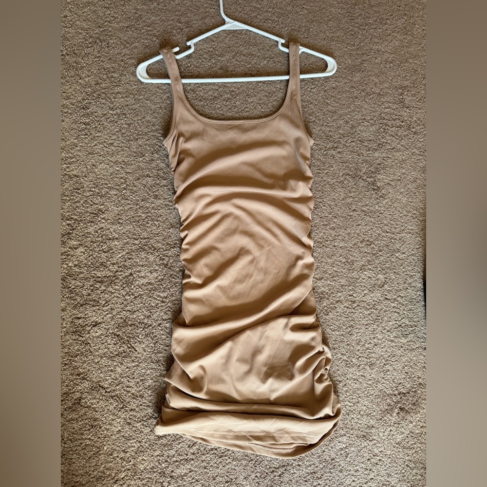 Elegant Tan Dress